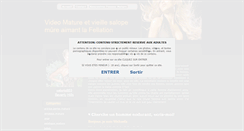 Desktop Screenshot of maturevieille.com